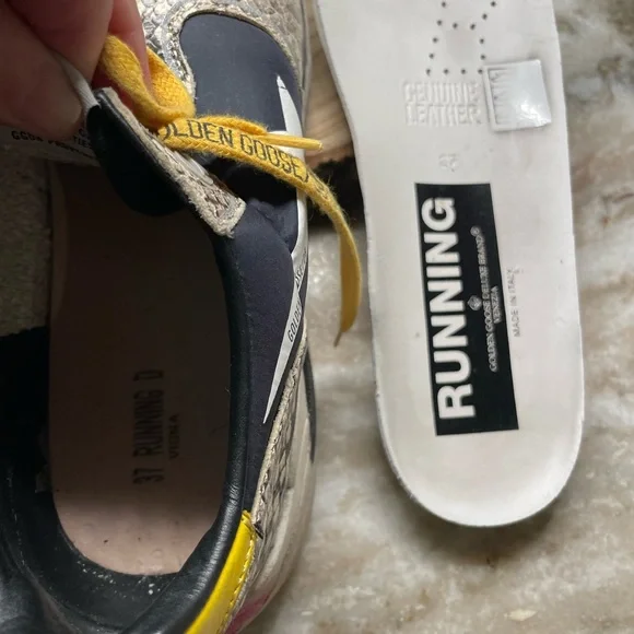 Golden Goose Running Sole Sz 37 - Picture 6 of 6